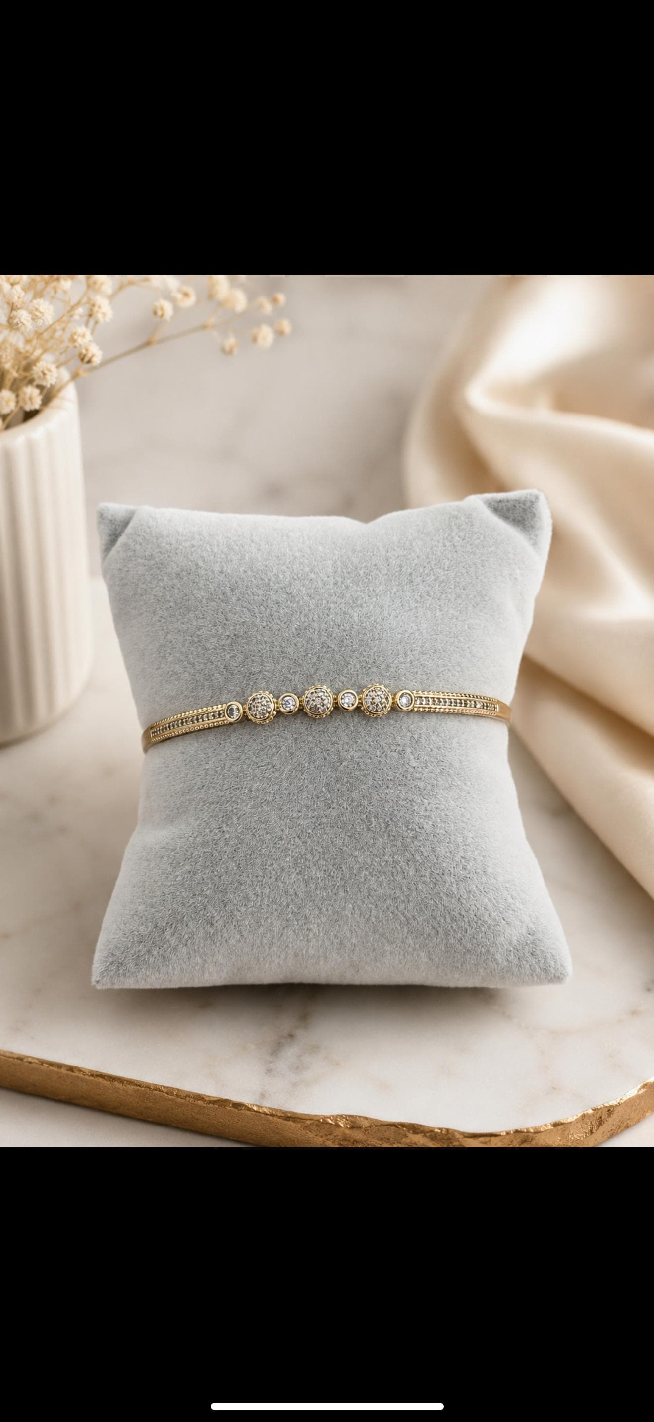 14 k cartier bileklik